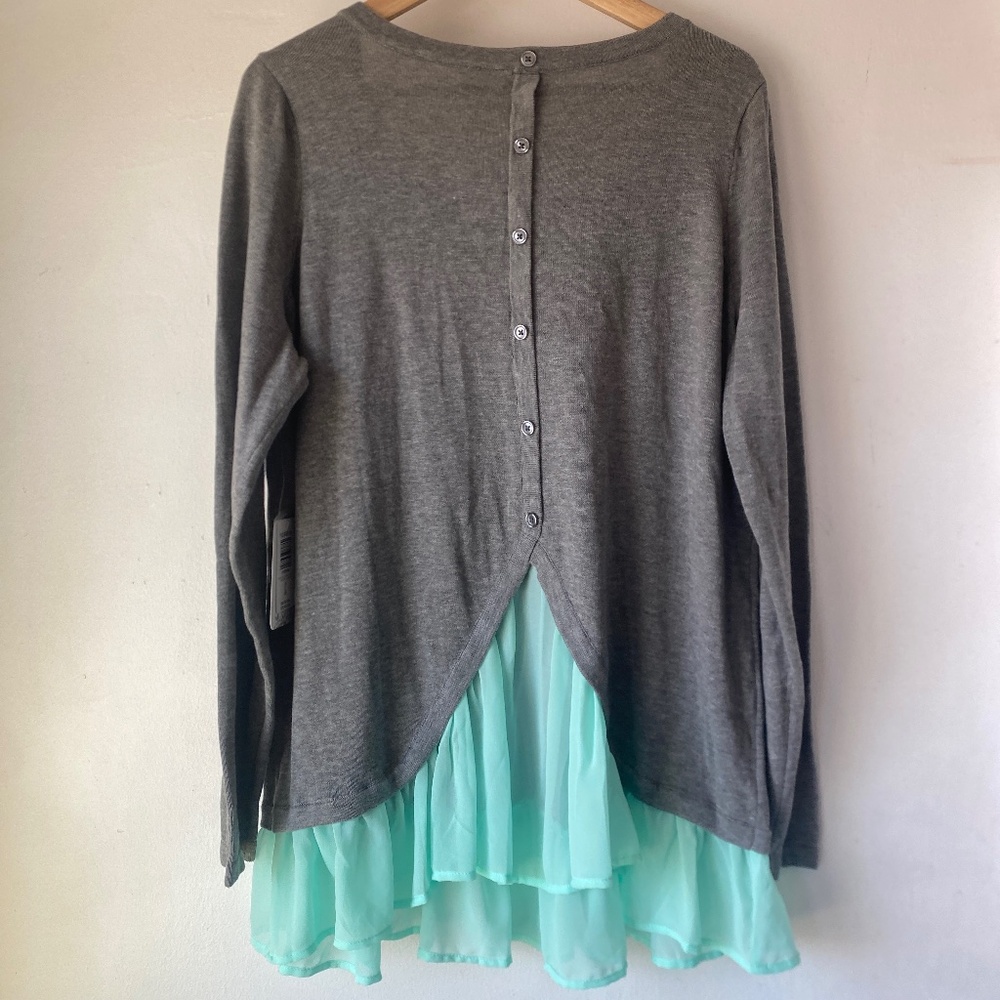 NWT Torrid Mermaid at Heart Pullover Sweater - Picture 3 of 12
